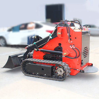 Chinesische Mini-Skid Steer Loader mit MOOG Hydraulikzylinder und Arbeitsgeschwindigkeit von 0-6 km/h