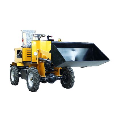 3000*1000*1500 mm Abmessung CE genehmigte Mini-Radlader mit einer Kapazität von 1 Tonne