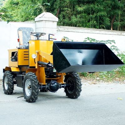 3000*1000*1500 mm Abmessung CE genehmigte Mini-Radlader mit einer Kapazität von 1 Tonne