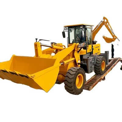 Bauarbeiten Dieselmotor-Frontlader-Backhoe-Lader mit 3-Tonnen-Radlader
