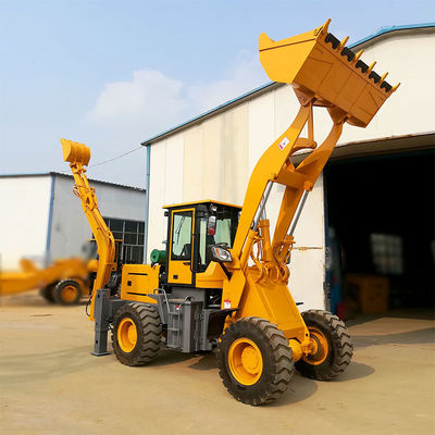 Bauarbeiten Dieselmotor-Frontlader-Backhoe-Lader mit 3-Tonnen-Radlader