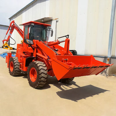 Bauarbeiten Dieselmotor-Frontlader-Backhoe-Lader mit 3-Tonnen-Radlader