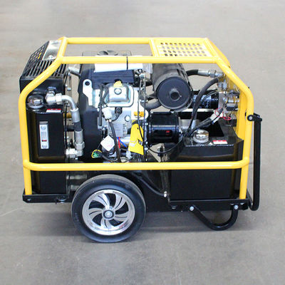 660 mm Breite Diesel-Hydraulische Antriebseinheit für Schlammpumpe 23 PS Motor 12 cm3 Hubraum