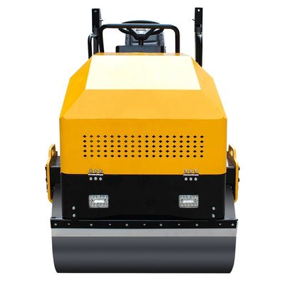 Stahlradbreite 1000 mm X 2 Straßenrolle für kleine Asphaltstraßen und Bodenverdichtung