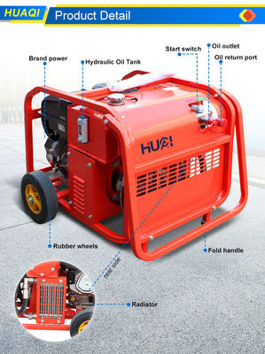 18L Hydraulikbehälter Kapazität Mini-Benzinmotor-Kraftanlage für flexible Anwendungen