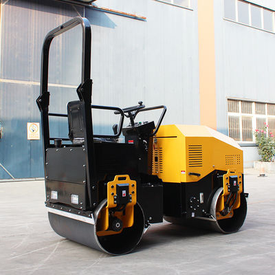 Stahlradbreite 1000 mm X 2 Straßenrolle für kleine Asphaltstraßen und Bodenverdichtung