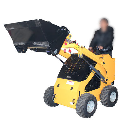Leistungsstarker 500 kg schwerer Mini-Skid Steer Loader mit 15,7 kW Gleisleistung und 17,1 kW maximaler Leistung