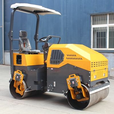 0.3 Tonnen Diesel-Benzin-Mini-Straßenwalze mit Huade-Hydraulikpumpe und Kubota-Motor