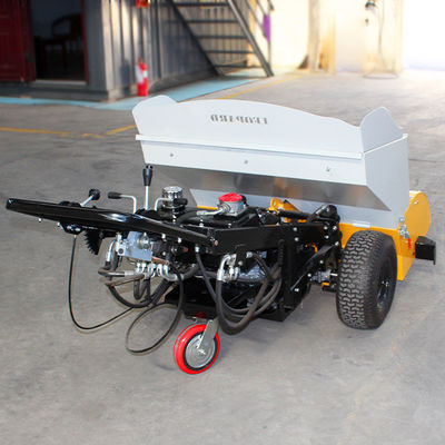 Kleiner Asphaltpaver mit 2 hydrostatisch angetriebenen Vorderrädern 1000 mm Arbeitsbreite