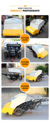 YANMAR Motor 1m CE EPA zugelassene Asphaltpflastmaschine für den reibungslosen Straßenbau