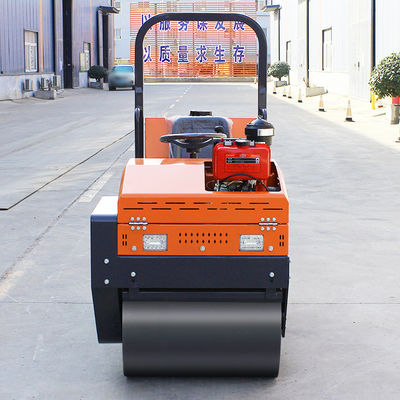 Straßenbau Doppeltrommel-Roller 850 kg Schlagverdichter mit 45 L Wassertankkapazität