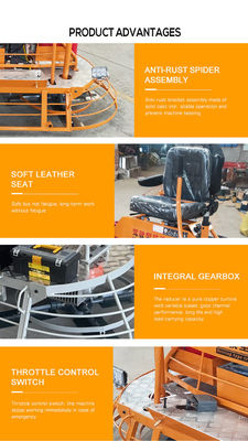 24 PS Benzinmotor Fahrt Beton Trolle Maschine Fahrt auf Trolle Klinge mm 350 * 150