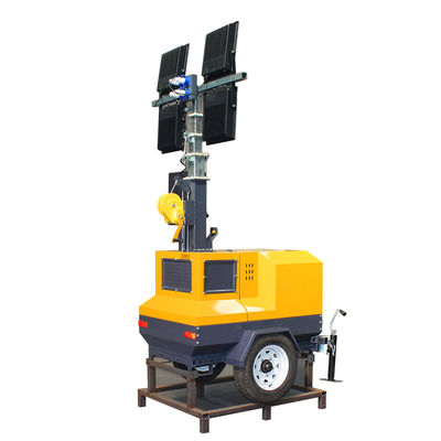 40000 Arbeitsstunden Standard IP-Bewertung Mobiler Diesel-Leuchtturm mit Dieselgenerator