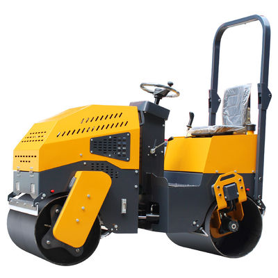 Mini-Straßenmaschinen 1 Tonnen 2 Tonnen 3 Tonnen Hydraulischer Rollenverdichter mit Huade-Pumpe
