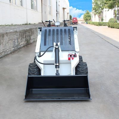 0-6 km/h Arbeitsgeschwindigkeit Mini-Skid-Steer-Lader mit EPA-Motor und 1000 kg Nennlast