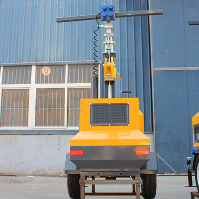 60 Ra Green Power Trailer-Typ Mobile Solar Led Tower Light mit Dimmer-Funktion