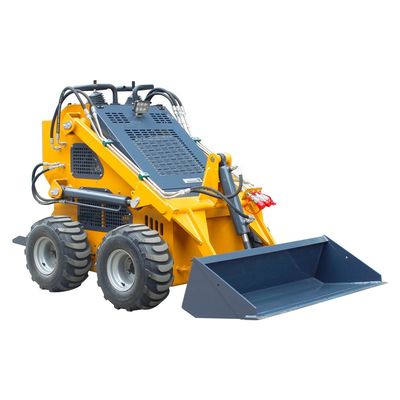 420-Rad-Skid-Steer-Lader mit 4 in 1 Eimer Kundenanforderung und erschwinglich