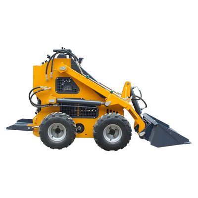 420-Rad-Skid-Steer-Lader mit 4 in 1 Eimer Kundenanforderung und erschwinglich