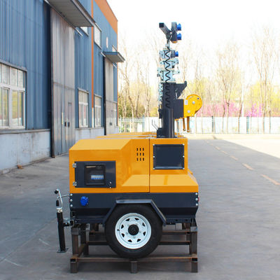 Industrielle Beleuchtung Portable LED Dieselmotor Generator Leuchtturm mit Standard CRI