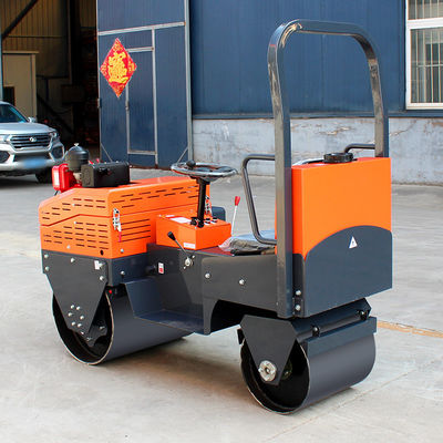 Hochleistungs-Mini-Vibratorroller mit 8 PS und 1 Tonne für den Bau kleiner Straßen