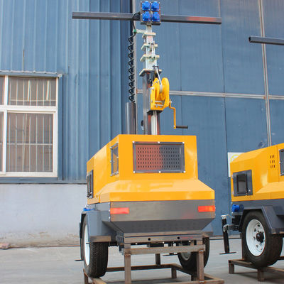 4*400w Scheinwerfer Bauleuchtturme mit 4000 Stunden Lebensdauer