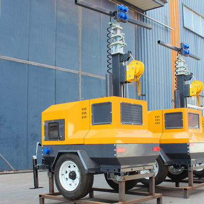 4*400w Scheinwerfer Bauleuchtturme mit 4000 Stunden Lebensdauer