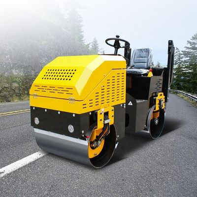 Straßenbaugeräte YL800 Vollhydraulik 1,2 Tonnen Trommel Durchmesser 530mm Walzen