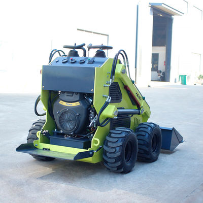 Erschwinglicher Mini-Skid-Steer-Lader Diesel-Crawler-Rad-Lader mit HQ-Hydraulikventil
