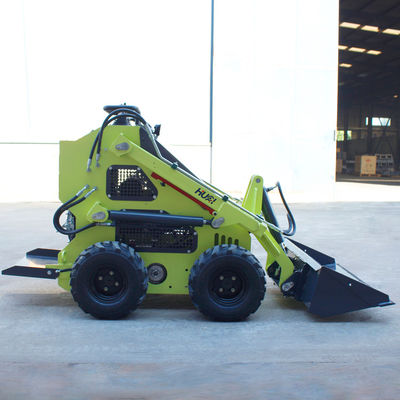 Erschwinglicher Mini-Skid-Steer-Lader Diesel-Crawler-Rad-Lader mit HQ-Hydraulikventil