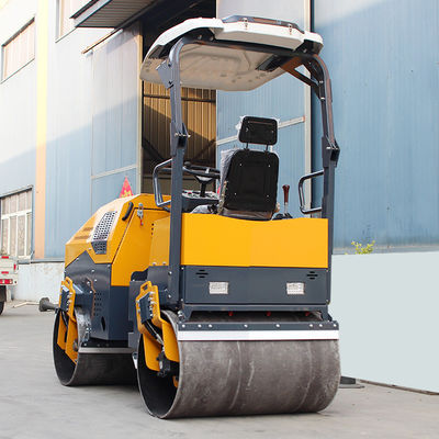 700 mm Trommeldurchmesser HQ-YL1200 3 Tonnen Mini-Asphaltwalze zur Reparatur der Straßenoberfläche