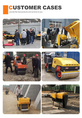 28.5 kw YL1100 2,5 Tonnen Baumaschinen-Straßenwalze mit Wasserbespritzungsmodell