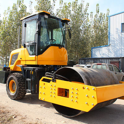 Doppeltrommel-Roller 5 Tonnen Asphalt-Straßen-Roller HQ-YL5000 für den dauerhaften Straßenbau