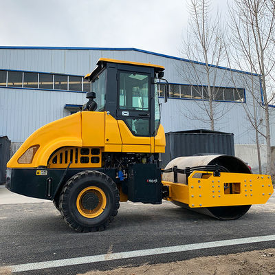 6 Tonnen Asphaltverdichter HQ-YL6000 Vibratorische Straßenwalze für hohe Leistungsfähigkeit 30%