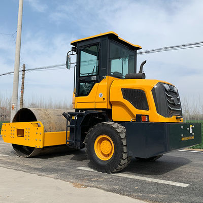 88 kw YUNNEI Motor HQ-YL8000 8 Tonnen Schwingungsrad für den Asphaltbau