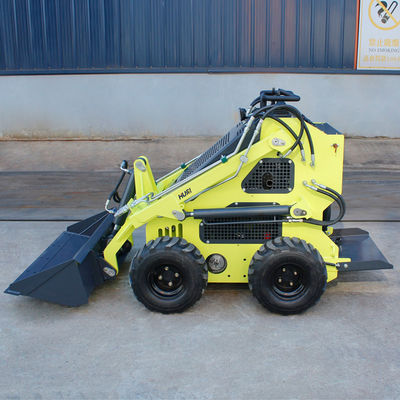 Mini-Skid-Steer-Lader mit Bagger und rotierendem Filterbehälter für verschiedene Gelände