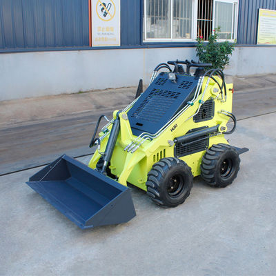 Mini-Skid-Steer-Lader mit Bagger und rotierendem Filterbehälter für verschiedene Gelände