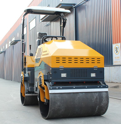 16L Kraftstoffbehälter HQ-YL1200 3 Tonnen Vibrationsrollenverdichter mit Kubota-Motor