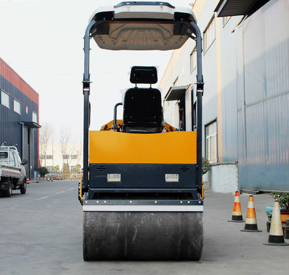 16L Kraftstoffbehälter HQ-YL1200 3 Tonnen Vibrationsrollenverdichter mit Kubota-Motor