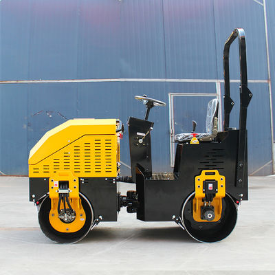 Straßenmaschine 2000kg 3000kg 2ton 3ton mechanisch verknüpfte Straßenwalze mit doppelter Trommel