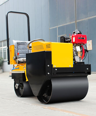 530 mm Trommeldurchmesser Mini Double Drum Road Roller für eine schnelle und effektive Verdichtung