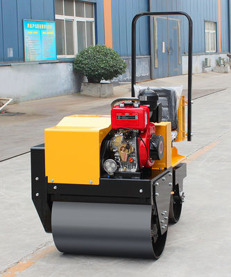 530 mm Trommeldurchmesser Mini Double Drum Road Roller für eine schnelle und effektive Verdichtung