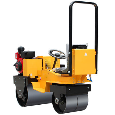 530 mm Trommeldurchmesser Mini Double Drum Road Roller für eine schnelle und effektive Verdichtung