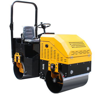 Mini-Straßenrolle 1,5-2,0 Tonnen Kleiner Vibrationsverdichter Stahlrad Durchmesser 530X800