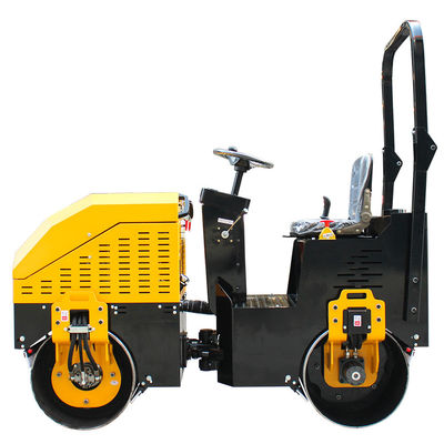 Mini-Straßenrolle 1,5-2,0 Tonnen Kleiner Vibrationsverdichter Stahlrad Durchmesser 530X800