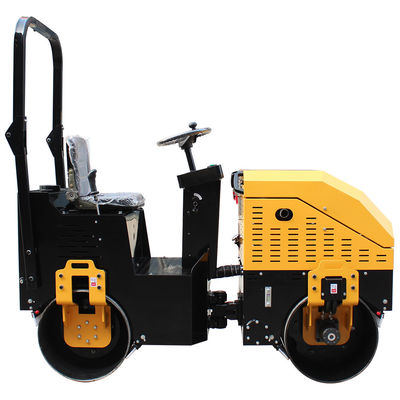 Mini-Straßenrolle 1,5-2,0 Tonnen Kleiner Vibrationsverdichter Stahlrad Durchmesser 530X800
