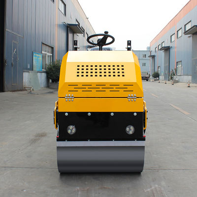 Kleine Vibrations-Mini-Verdichter-Rolle Doppeltrommel-Rolle mit 55L Wasserbehälterkapazität