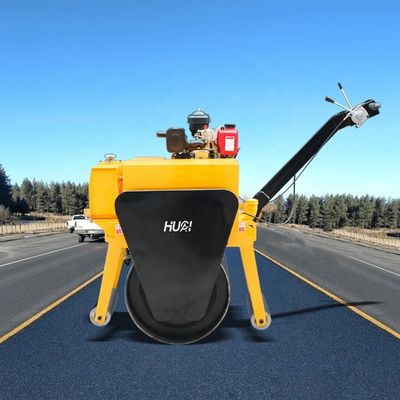 330 kg Walking Behind Single Drum Vibrator Roller für die Landwirtschaft Direktversorgung