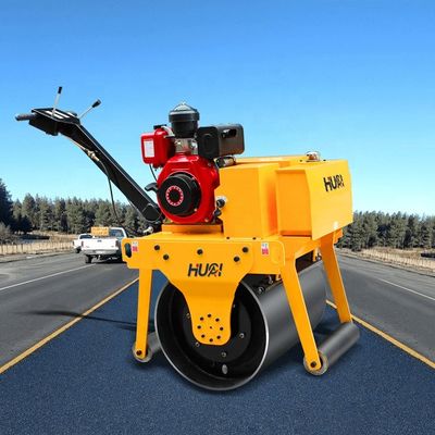 330 kg Walking Behind Single Drum Vibrator Roller für die Landwirtschaft Direktversorgung