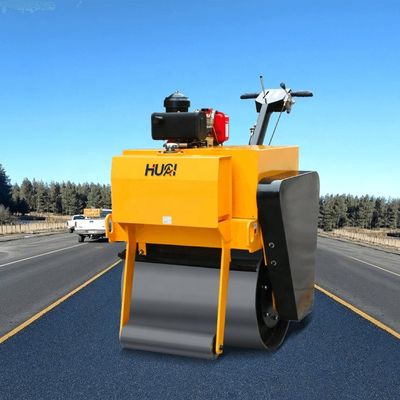 330 kg Walking Behind Single Drum Vibrator Roller für die Landwirtschaft Direktversorgung