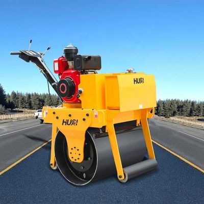 330 kg Walking Behind Single Drum Vibrator Roller für die Landwirtschaft Direktversorgung